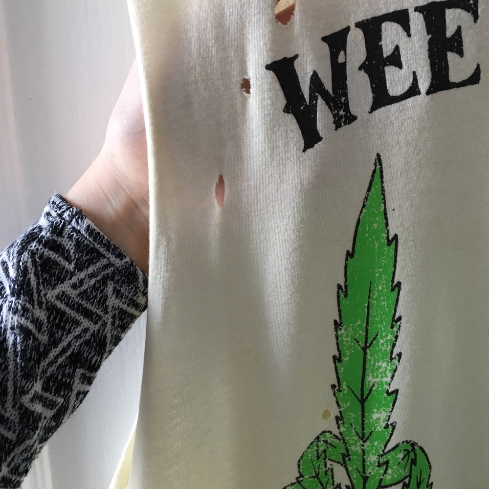 Rare UNIF Weedont care unisex muscle tank - Picture 7 of 8
